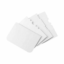 Load image into Gallery viewer, Patterned Edge Plastic Side Scrapers Set of 4