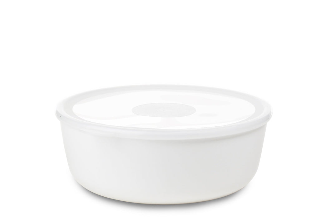 Serving Bowl with Lid Volumia 2L - White