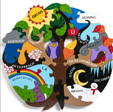 Load image into Gallery viewer, Alphabet Jigsaw - Irish Seasons