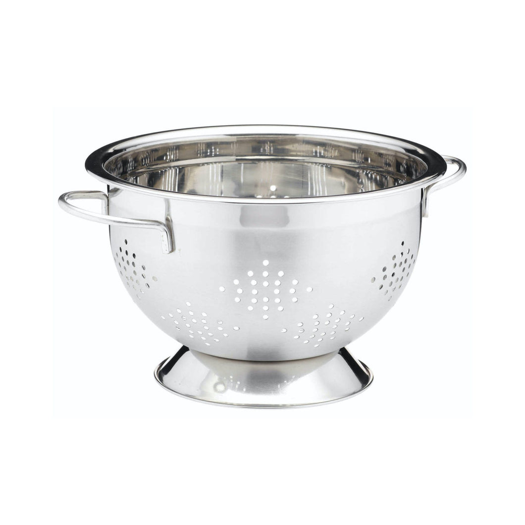 MasterClass Deluxe Two Handled Colander with Satin Finish - 27cm