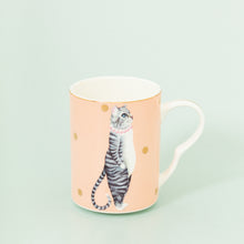 Load image into Gallery viewer, Yvonne Ellen Medium Mug - Pussy Cat