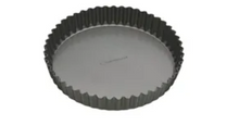 Load image into Gallery viewer, MasterClass Non-Stick Fluted Loose Base Quiche Tin - 12"