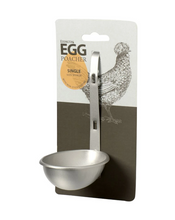 Load image into Gallery viewer, Eddingtons Single Silver Egg Poacher