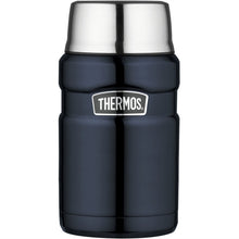 Load image into Gallery viewer, Thermos Navy Blue Food Flask - 710ml