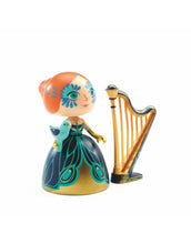 Load image into Gallery viewer, Arty Toys Princesses - Elisa & Ze Harpe