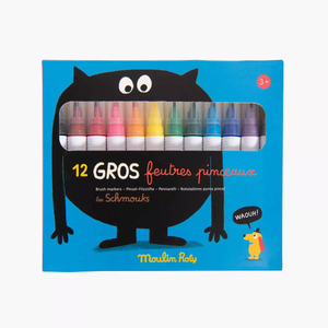 Moulin Roty Box of 12 Brush Markers