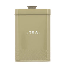 Load image into Gallery viewer, Artisan Street Tea Storage Canister - Moss