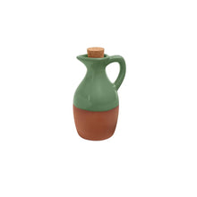 Load image into Gallery viewer, Dexam Sintra Glazed Terracotta Oil Drizzler - Green