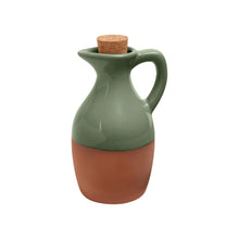 Load image into Gallery viewer, Dexam Sintra Glazed Terracotta Oil Drizzler - Green