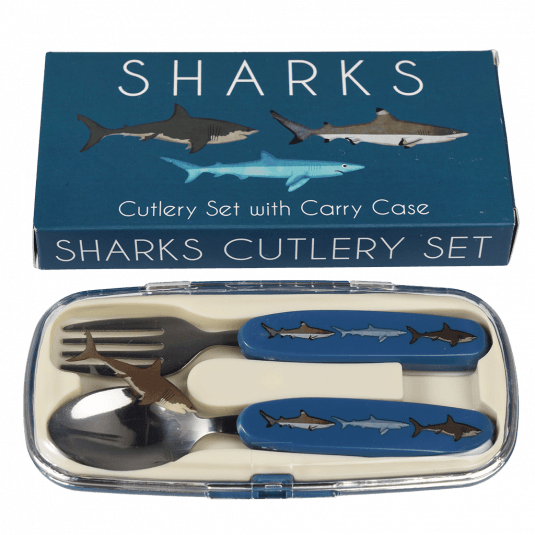 Rex Children's Cutlery Set - Sharks