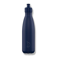 Load image into Gallery viewer, Chilly's 500ml Sports Bottle - Matte Blue