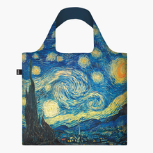 Load image into Gallery viewer, LOQI Vincent Van Gogh Starry Night Recycled Bag