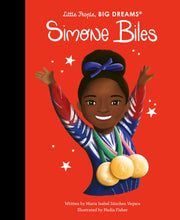 Load image into Gallery viewer, Little People Big Dreams; Simone Biles. Hardback Book