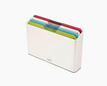 Load image into Gallery viewer, Joseph Joseph Folio Icon 4 Piece Chopping Board Set - White