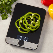 Load image into Gallery viewer, KitchenAid Digital Glass Top Kitchen Scale, 5000g Dry / 5000ml Liquid Capacity