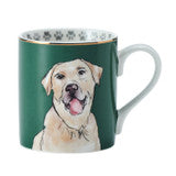 Load image into Gallery viewer, Mikasa Porcelain Straight-Sided Porcelain Mug - Labrador