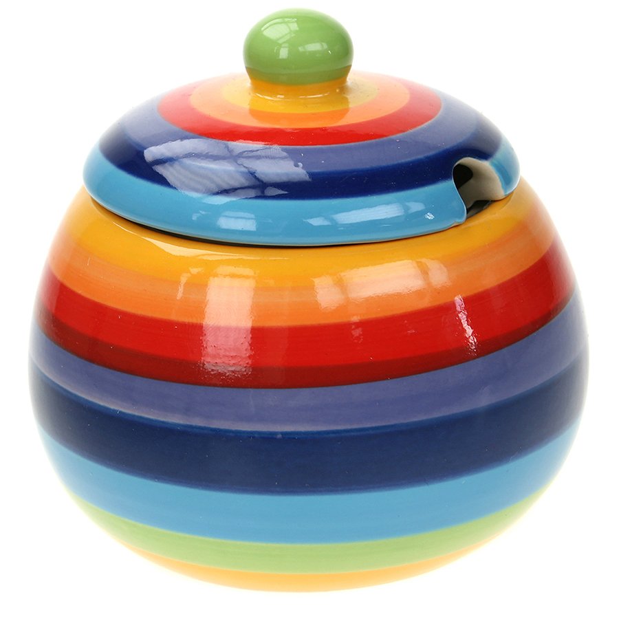 Rainbow Sugar Bowl