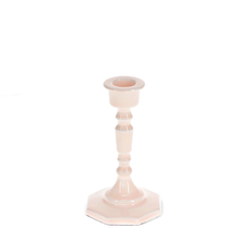 Load image into Gallery viewer, Rex Enamel Candlestick 13cm Pink
