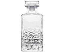 Load image into Gallery viewer, Mixology Textures Glass Decanter