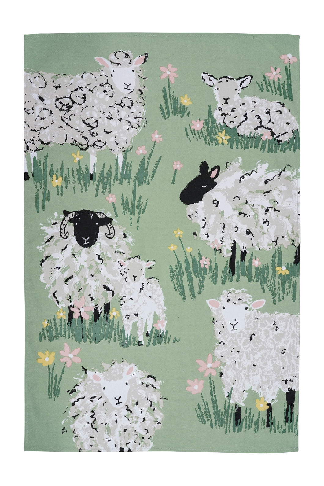 Ulster Weavers Cotton Tea Towel - Woolly Sheep