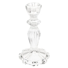 Load image into Gallery viewer, Rex Tall Glass Candle Holder - Clear