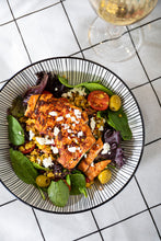 Load image into Gallery viewer, Mikasa Ceramic Bowl, Black Stripe Pattern