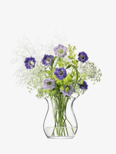 Load image into Gallery viewer, LSA Flower Open Posy Vase - Clear (23cm)