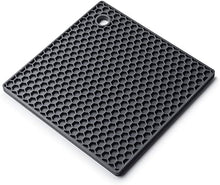 Load image into Gallery viewer, Zeal Silicone Honey Comb Trivet - Dark Grey
