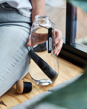 Load image into Gallery viewer, Black & Blum 'Eau Good!' Water Bottle - Black