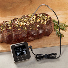 Load image into Gallery viewer, KitchenAid Digital Kitchen Thermometer With Timer and Leave-In Oven Probe