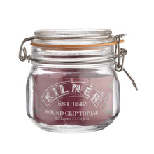 Load image into Gallery viewer, Kilner Clip Top Jar - Round, 500ml