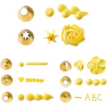 Load image into Gallery viewer, Wilton Golden Decorating Tip Set