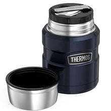 Load image into Gallery viewer, Thermos Navy Blue Food Flask - 470ml