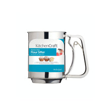 Load image into Gallery viewer, KitchenCraft Stainless Steel Trigger Action Flour Sifter