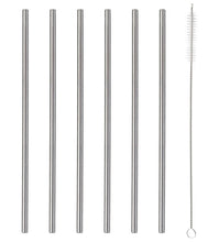 Load image into Gallery viewer, Viners Stainless Steel Drinking Straws - Long