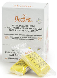 Decora Sugar Paste - Yellow