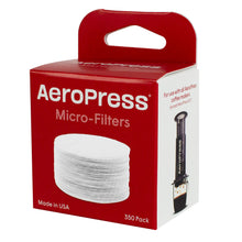 Load image into Gallery viewer, AeroPress Paper Micro-Filters 350 Sheets Standard - White