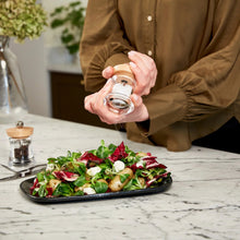 Load image into Gallery viewer, Cole & Mason Holborn Acrylic and Natural Wood Salt Mill 95mm