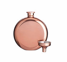 Load image into Gallery viewer, BarCraft Copper Hip Flask