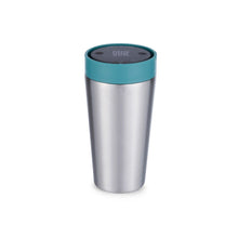 Load image into Gallery viewer, Circular & Co Stainless Steel Travel Mug, Aquamarine Green - 12oz (340ml)