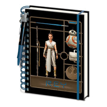 Load image into Gallery viewer, Star Wars Ride of Skywalker (Ray) A5 Notebook
