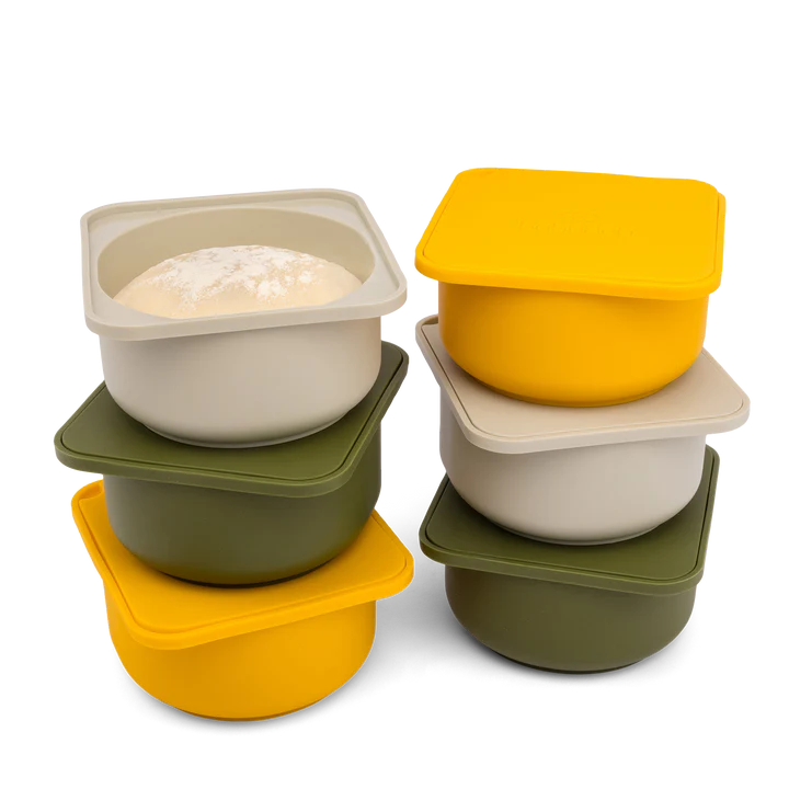 Babadoh Dough Proving Containers - Set of 6