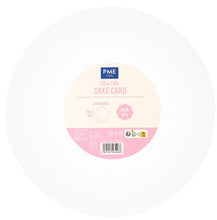 Load image into Gallery viewer, PME Pack of 5 Round Cake Cards, White (10" / 25cm)