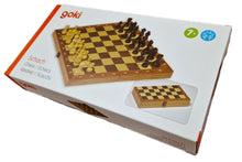 Load image into Gallery viewer, Goki Wooden Chess Set with folding board 30 X 30cm