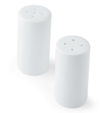 Load image into Gallery viewer, Mikasa Chalk Porcelain Salt and Pepper Shakers