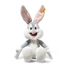 Load image into Gallery viewer, Steiff Bugs Bunny 32cm grey/white