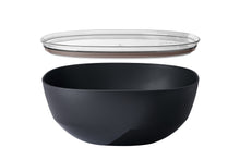 Load image into Gallery viewer, Mepal Serving bowl Silueta 5000mL with lid - Nordic Black
