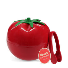 Load image into Gallery viewer, Fruit Ice Bucket with lid & Tongs - Tomato
