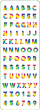 Load image into Gallery viewer, Letters & Numbers Stickers