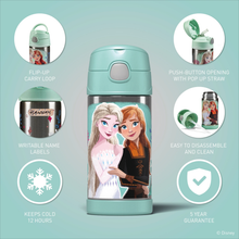 Load image into Gallery viewer, Thermos Disney Funtainer Bottle 355ml - Frozen